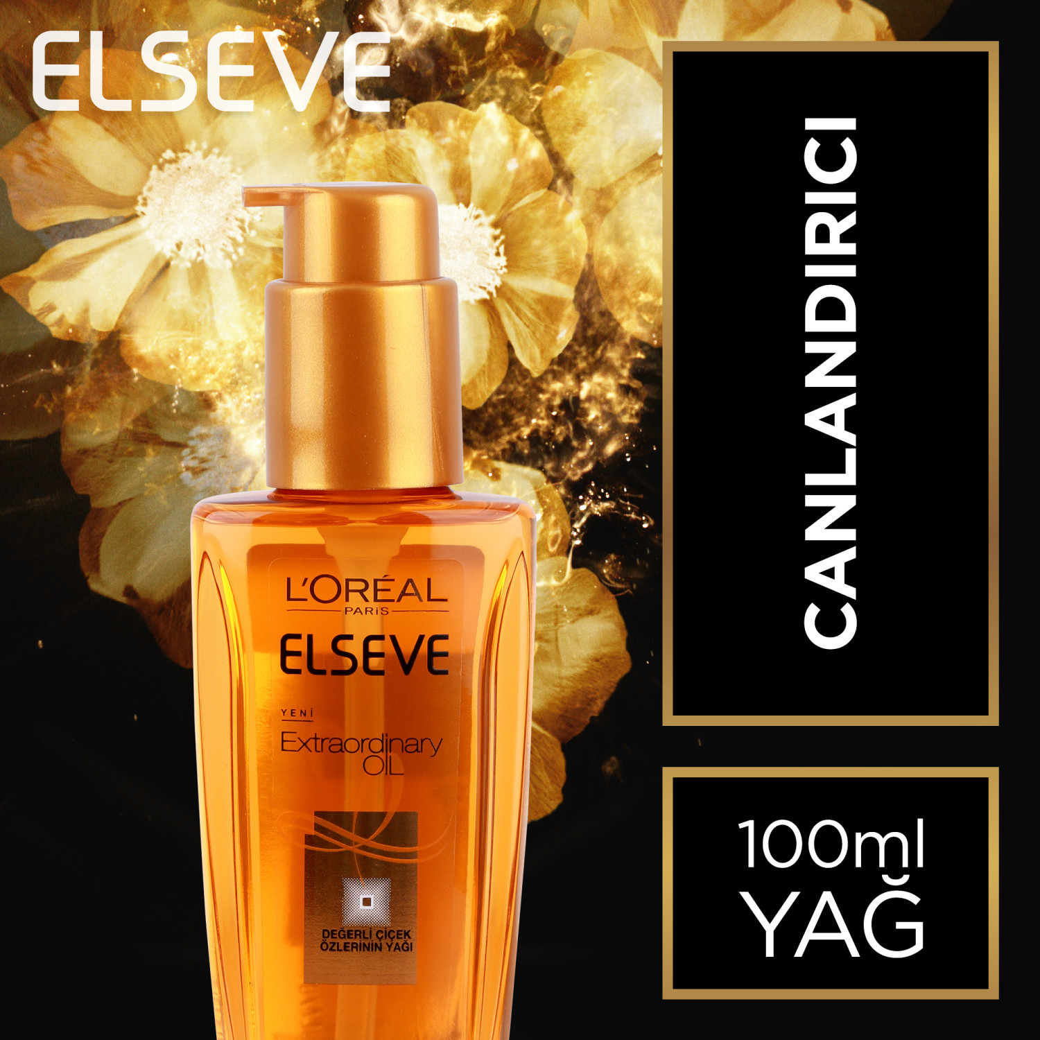 ELSEVE CANLANDIRICI BAKIM YAĞI 100 ML
