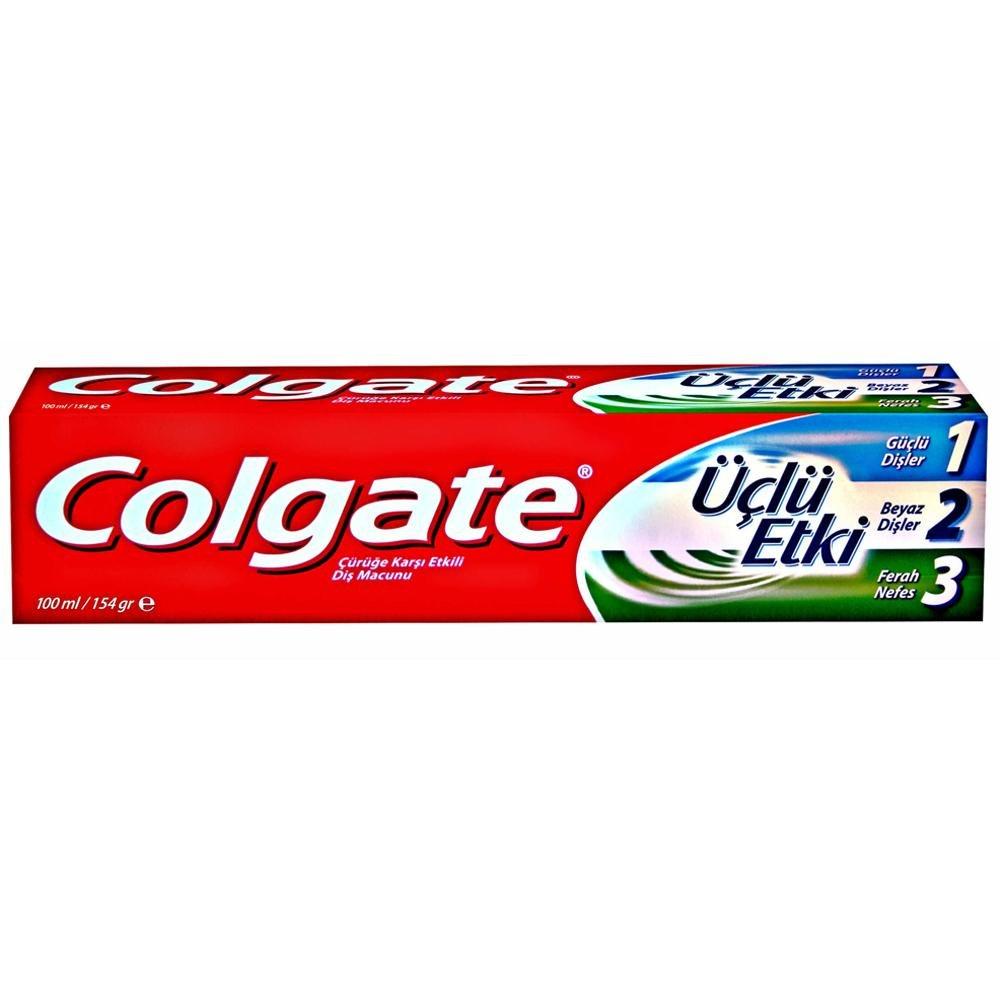 COLGATE ÜÇLÜ ETKİ 100 ML DİŞ MACUNU