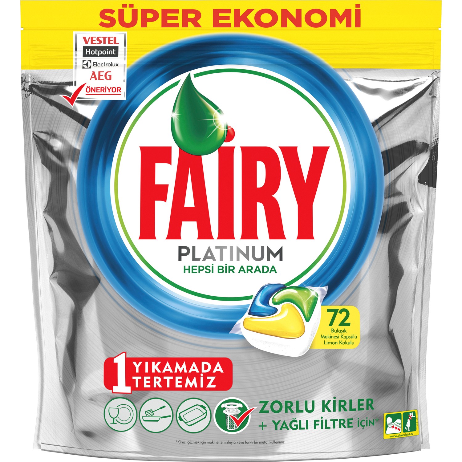 FAİRY PLATINUM 72'Lİ TABLET