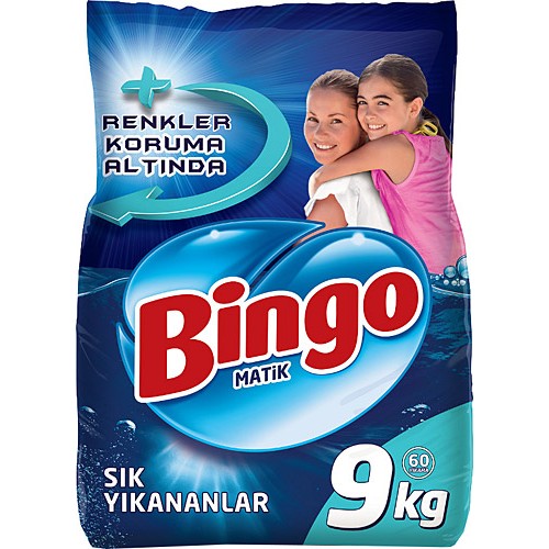 BİNGO MATİK DETERJAN 9 KG