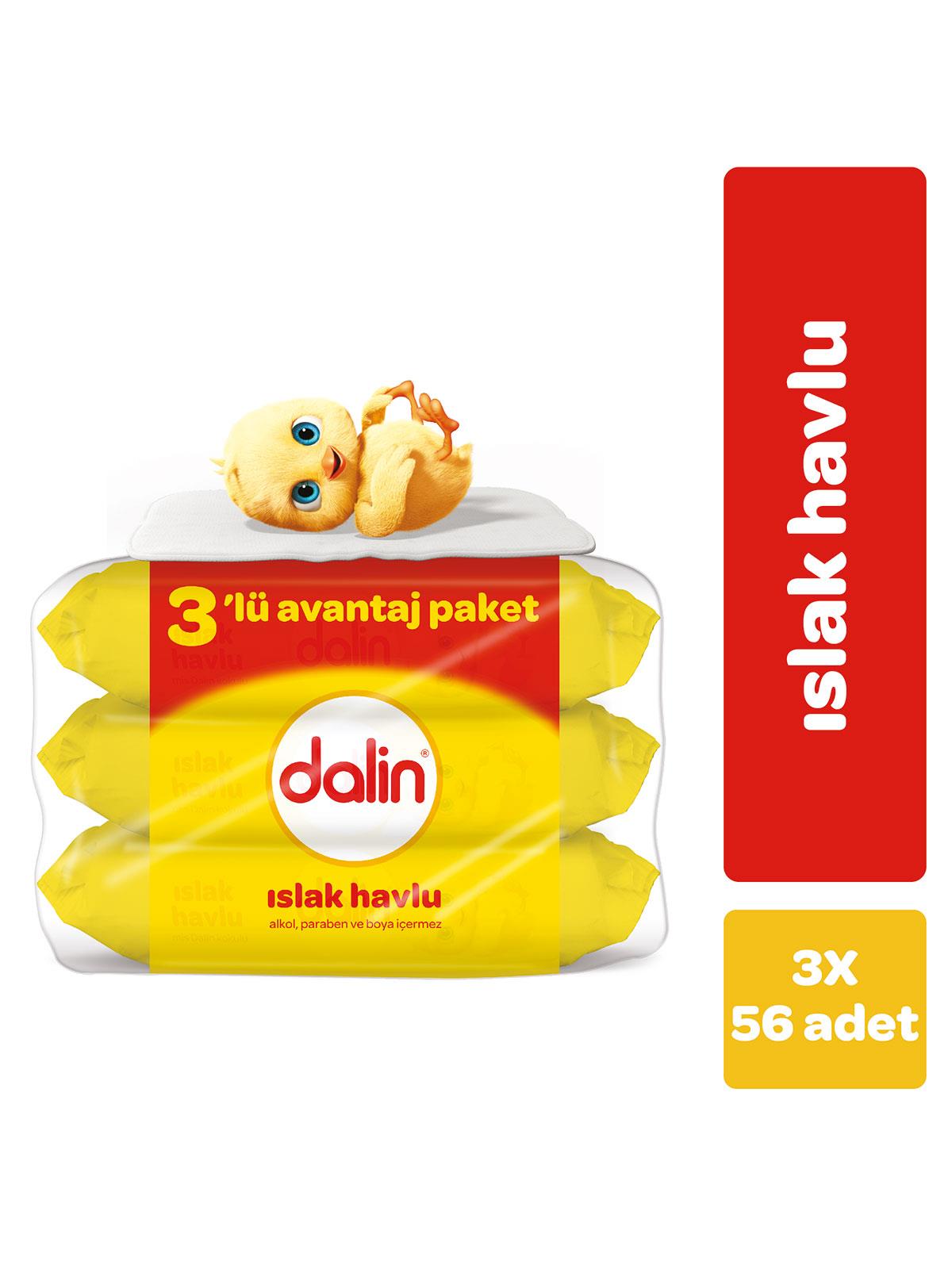 DALİN ISLAK HAVLU 3'LÜ X56