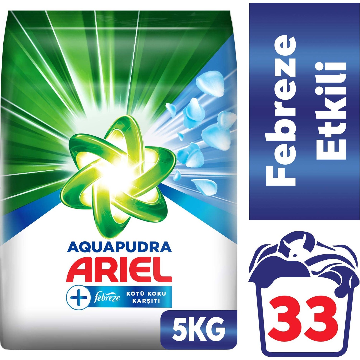 ARİEL MATİK DETERJAN FEBREZE ETKİLİ 5 KG