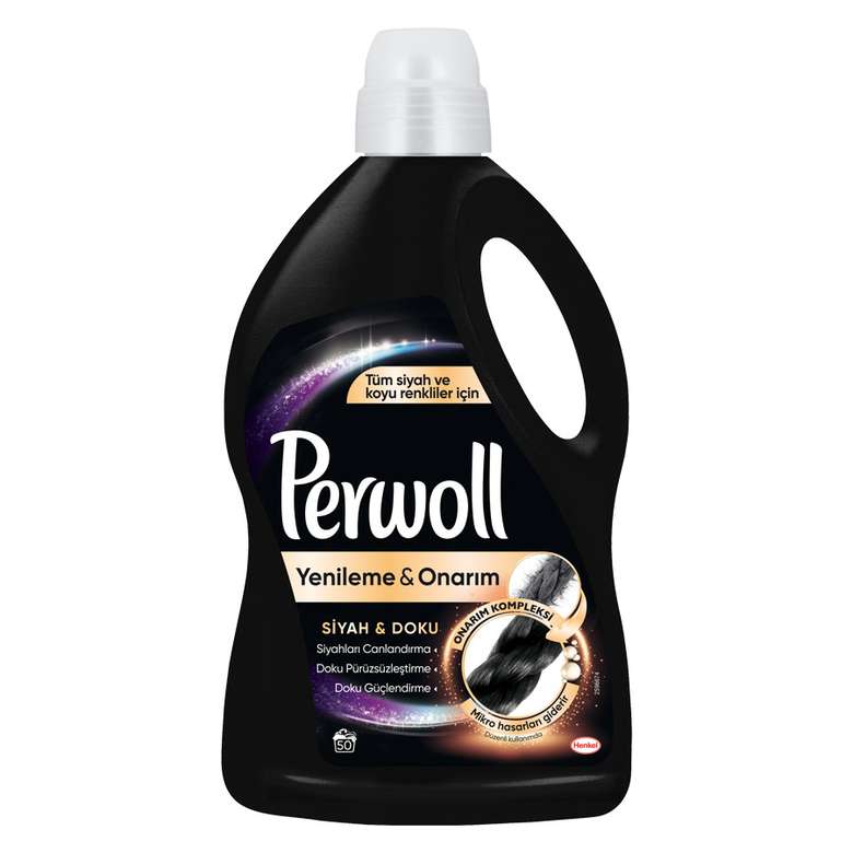 PERWOLL ÇAMAŞIR MAKİNESİ DETERJANI 3 LT