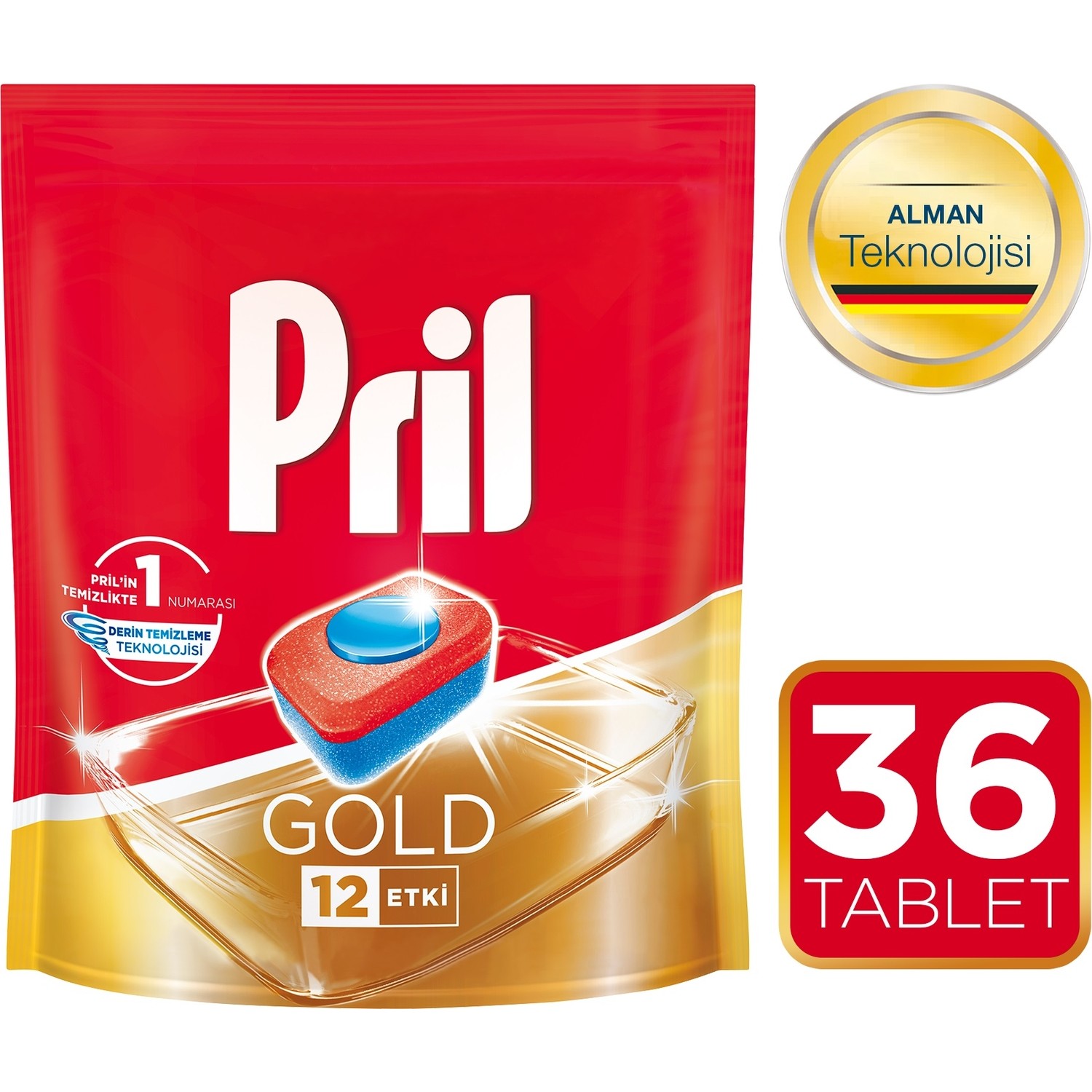 PRİL GOLD BULAŞIK MAKİNESİ DETERJANI 36'Lİ TABLET